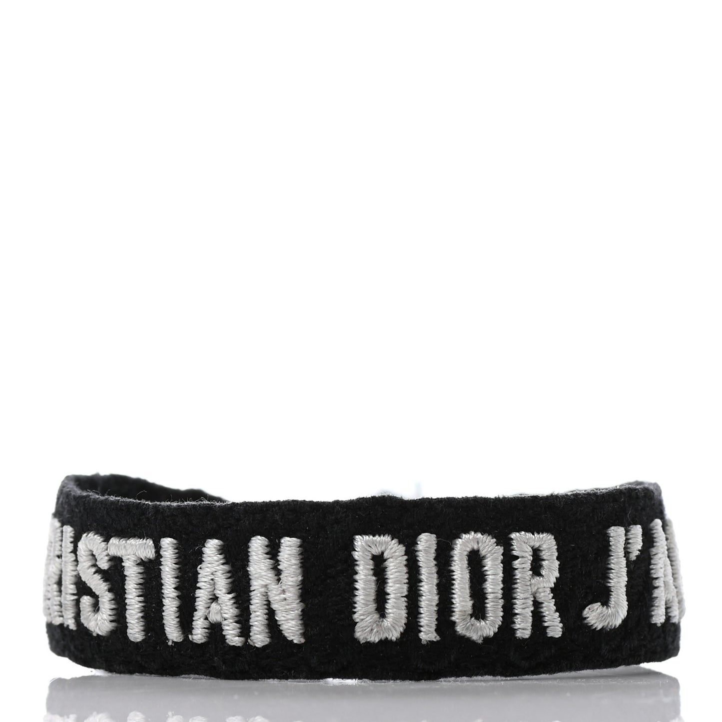 Woven Cotton J'Adior Friendship Bracelet Set Black