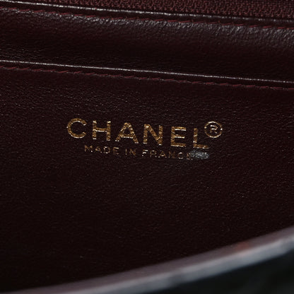 Chanel Lambskin Quilted Jumbo Single Flap Black 6 of 9