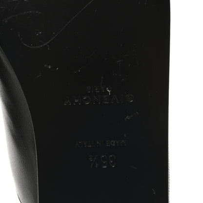 Givenchy Calfskin Dune Bedford Logo Mule Slides 35.5 Black 7 of 9