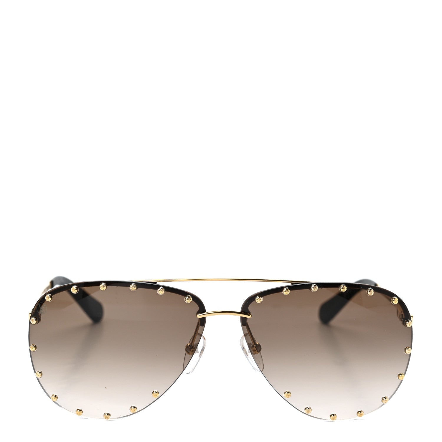Louis Vuitton The Party Aviator Gradient Sunglasses Z0914U Brown 2 of 8