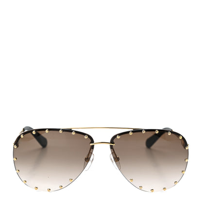 Louis Vuitton The Party Aviator Gradient Sunglasses Z0914U Brown 2 of 8