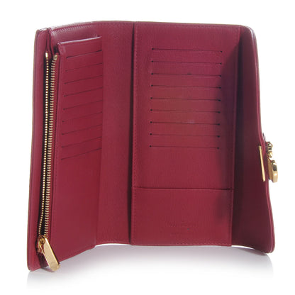 Louis Vuitton Mahina Amelia Wallet Grenat 5 of 7