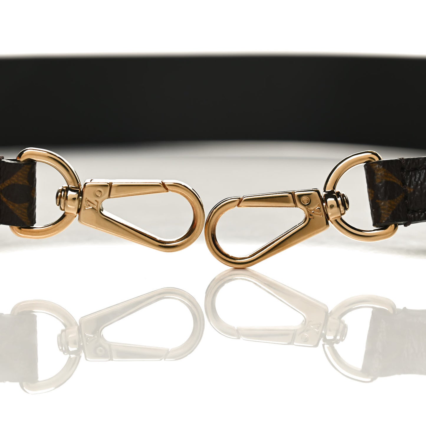 Monogram Bandouliere Shoulder Strap Black