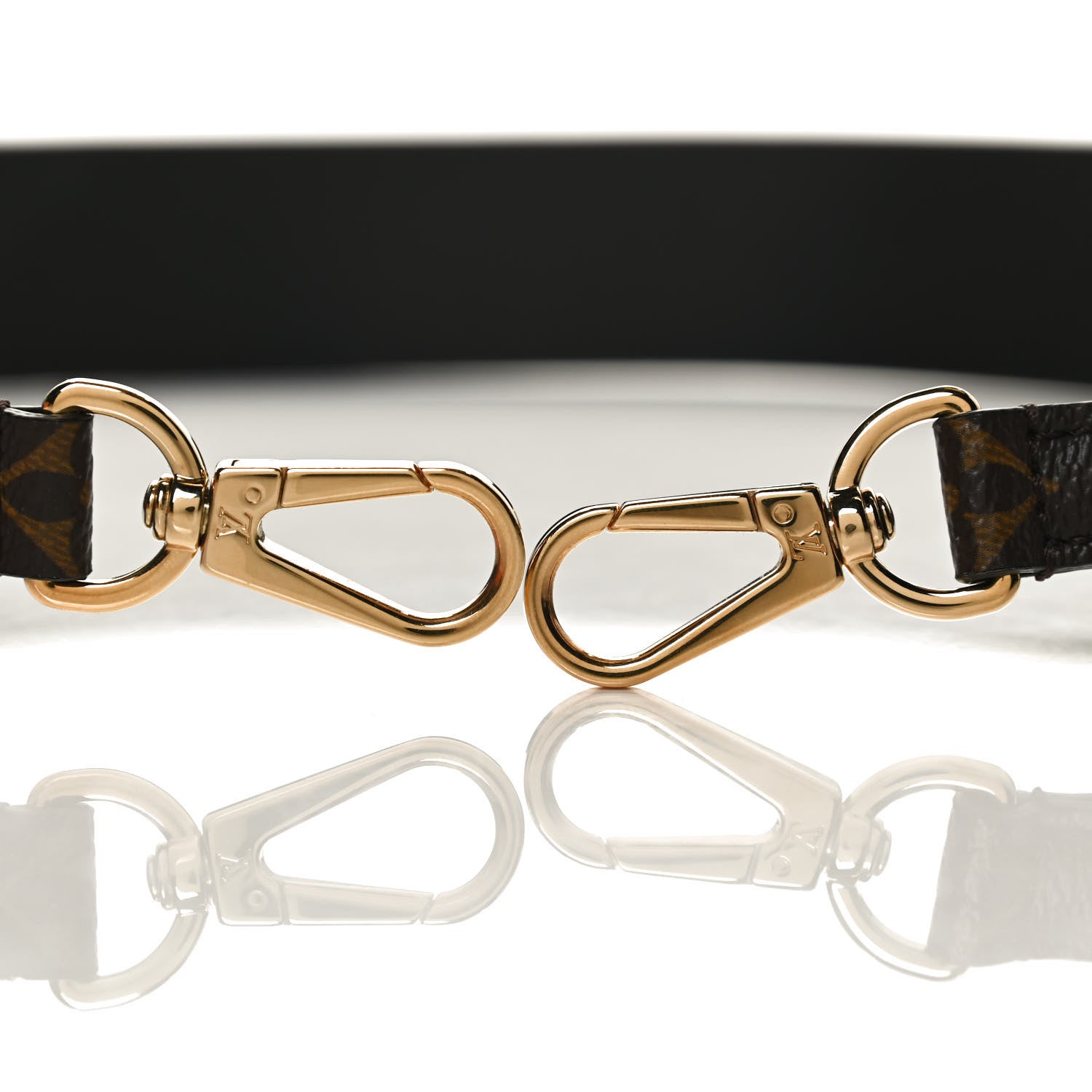 Louis Vuitton Monogram Bandouliere Shoulder Strap Black 3 of 7