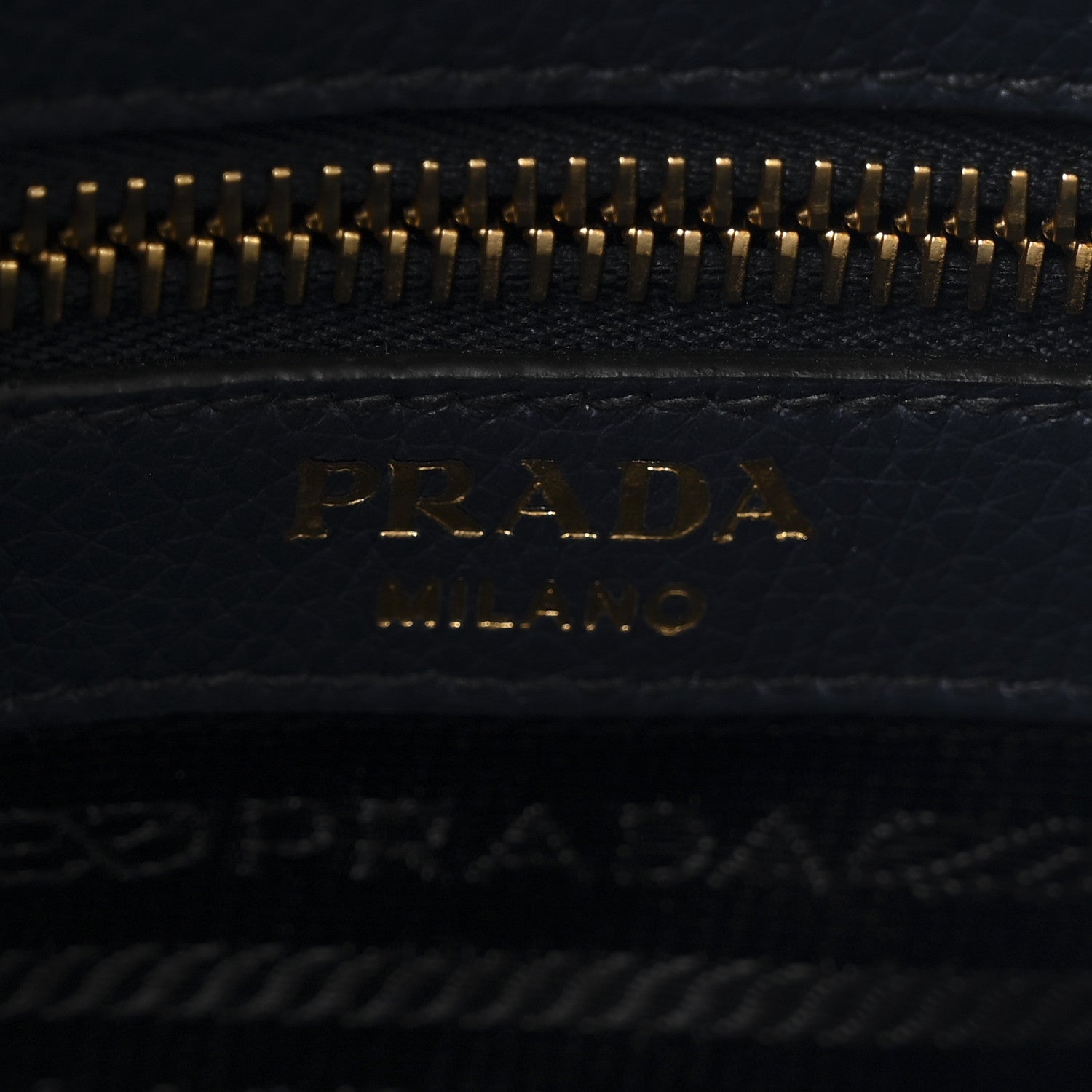 Prada Vitello Phenix Logo Hobo Bluette 5 of 8