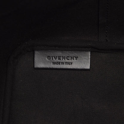 Givenchy Textured Coated Canvas Floral Print Large Antigona Tote Black Red 6 of 10