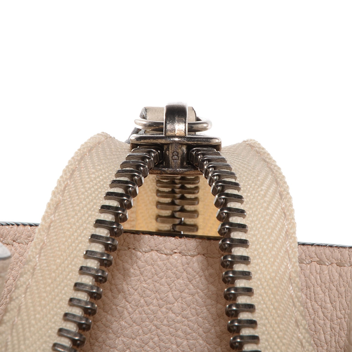 Palmelato Leather Mini Luggage Bag Ivory