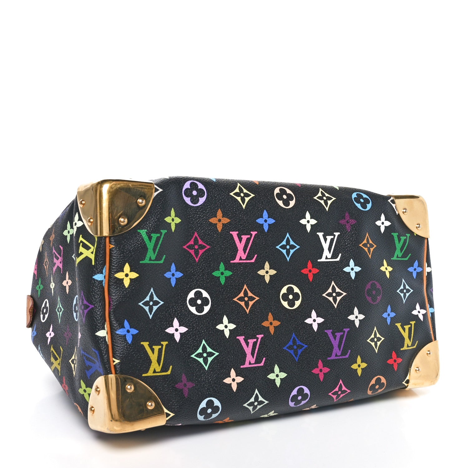 Louis Vuitton Monogram Multicolor Speedy 30 Black 4 of 10