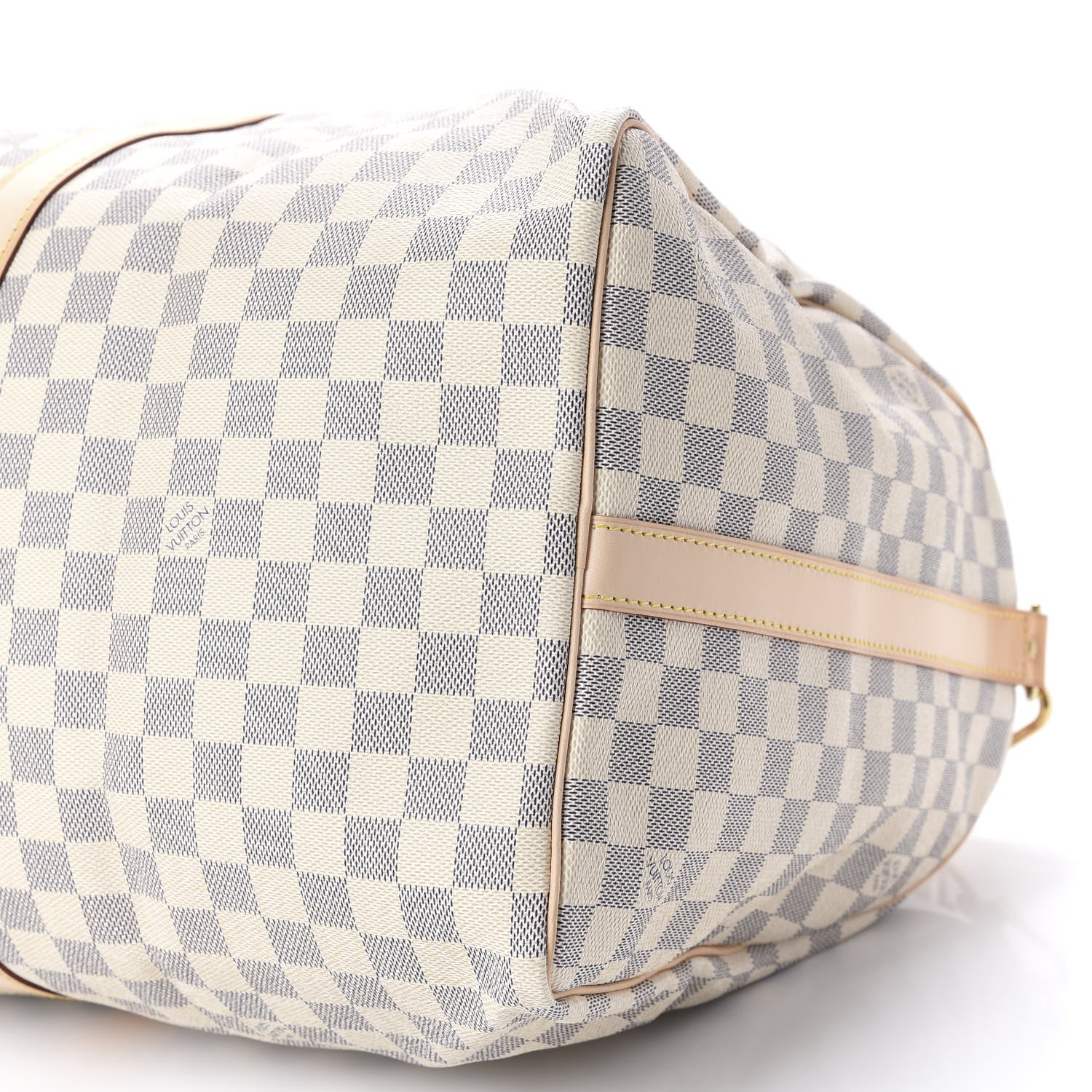 Louis Vuitton Damier Azur Keepall Bandouliere 55 6 of 11