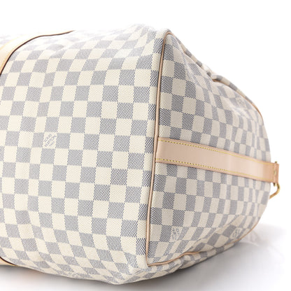 Louis Vuitton Damier Azur Keepall Bandouliere 55 6 of 11