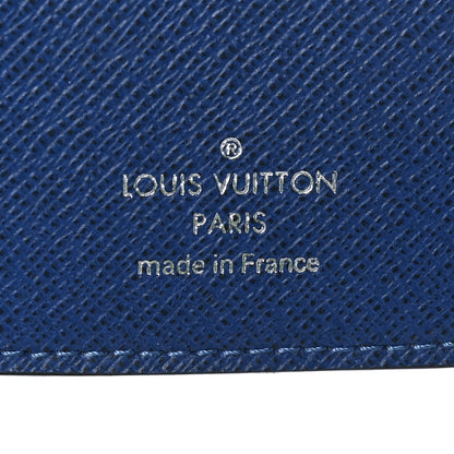 Louis Vuitton Monogram Taiga Pocket Organizer Cobalt 6 of 7