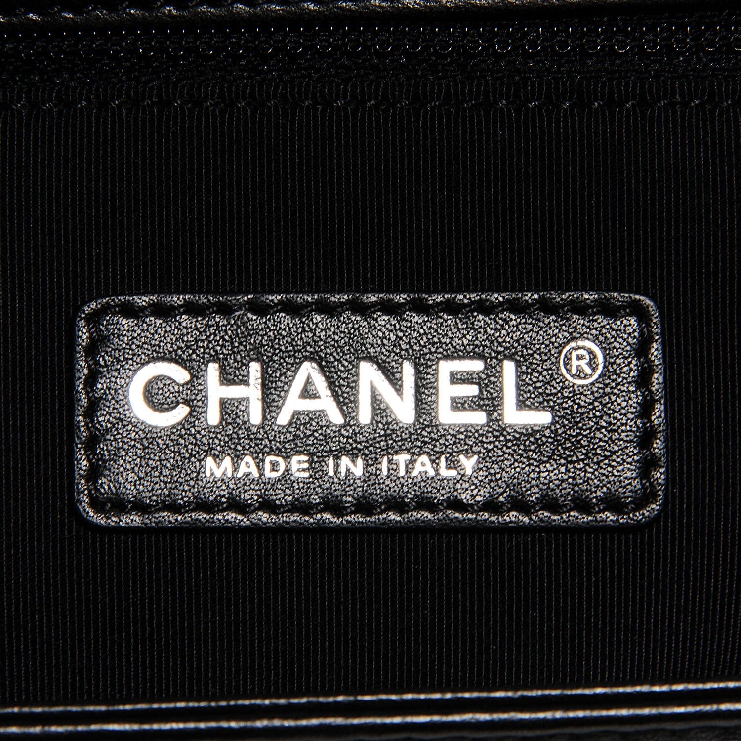 Chanel Lambskin Quilted Large Boy Flap Beige Black 15 of 16