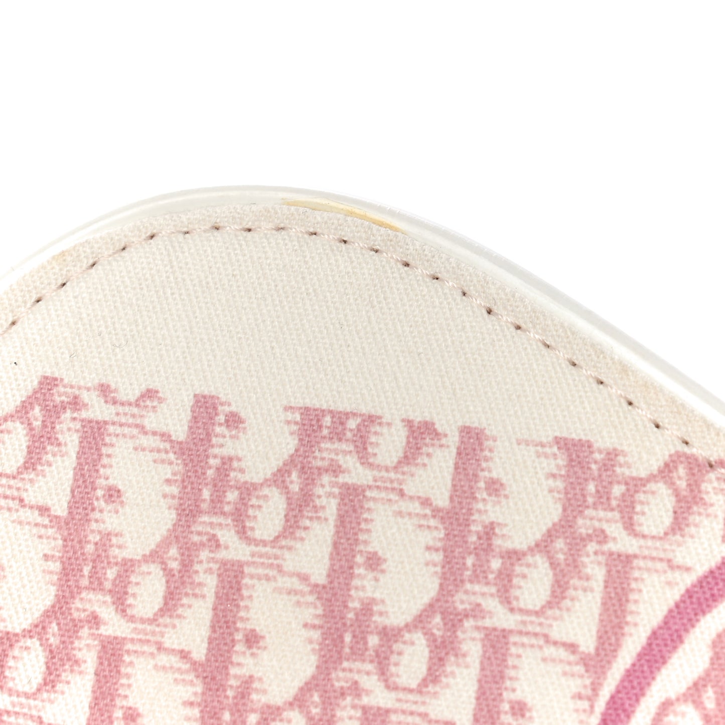 Monogram Floral Saddle Bag Pink