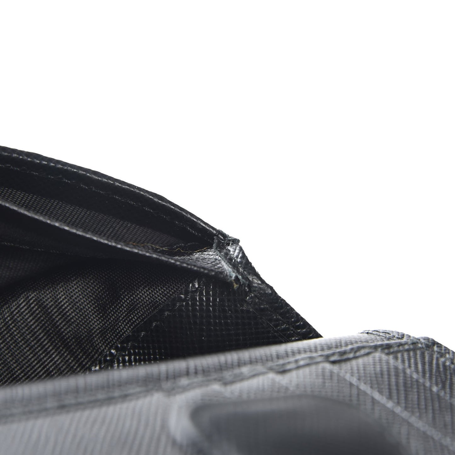 Saffiano Compact Wallet Nero Black