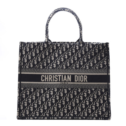 Christian Dior Oblique Book Tote Blue Multicolor 1 of 11
