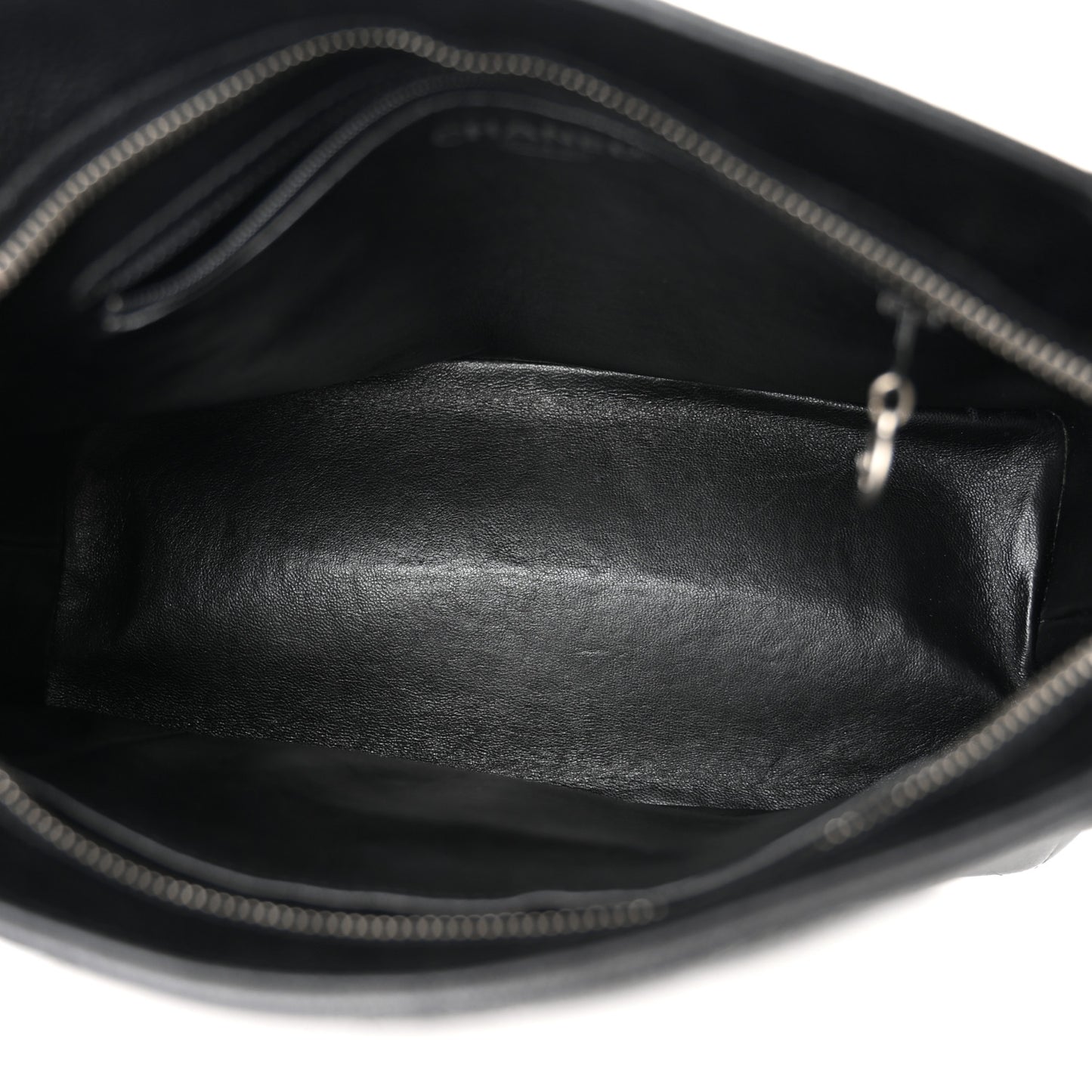 Caviar Quilted Medallion Tote Black