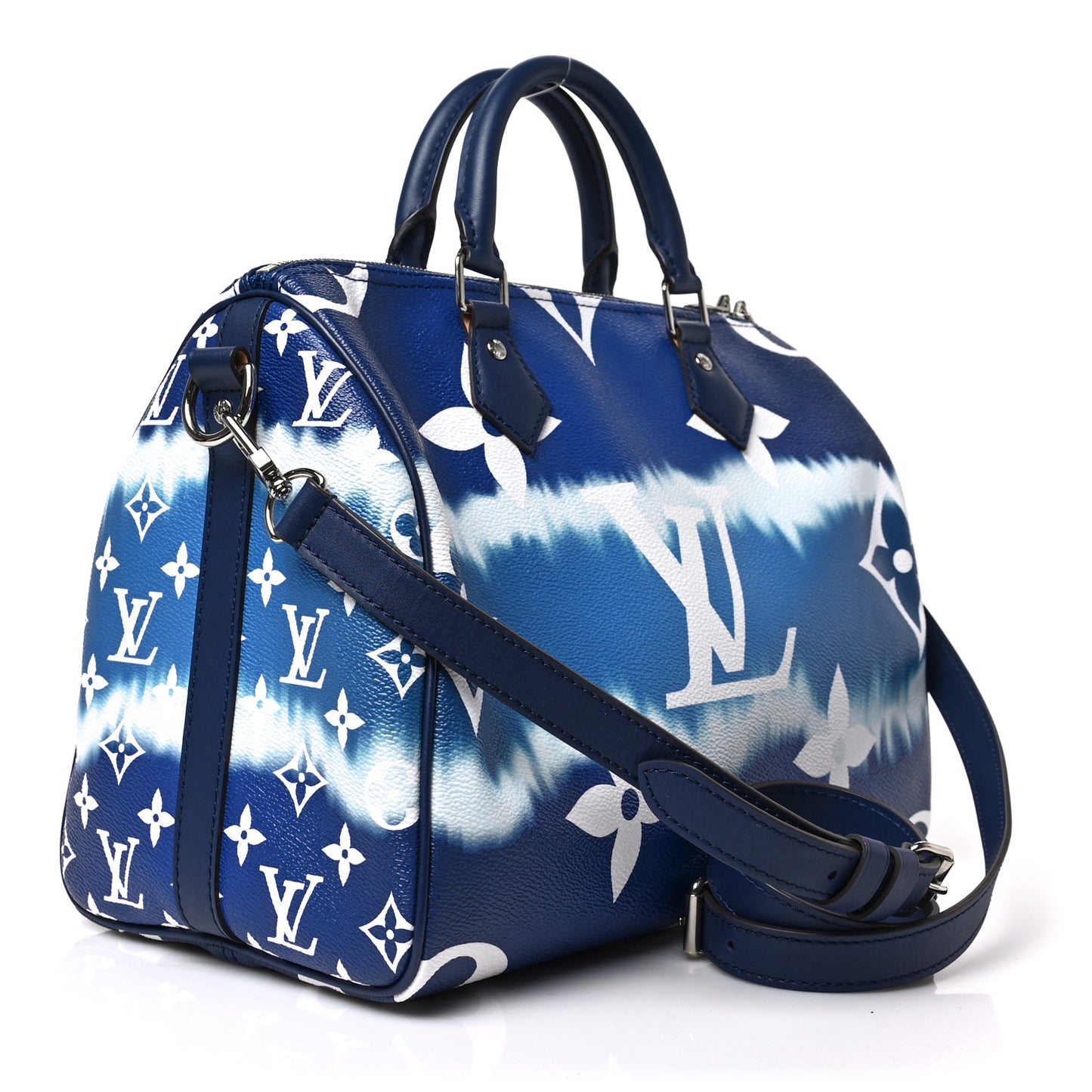 Monogram Escale Speedy Bandouliere 30 Blue