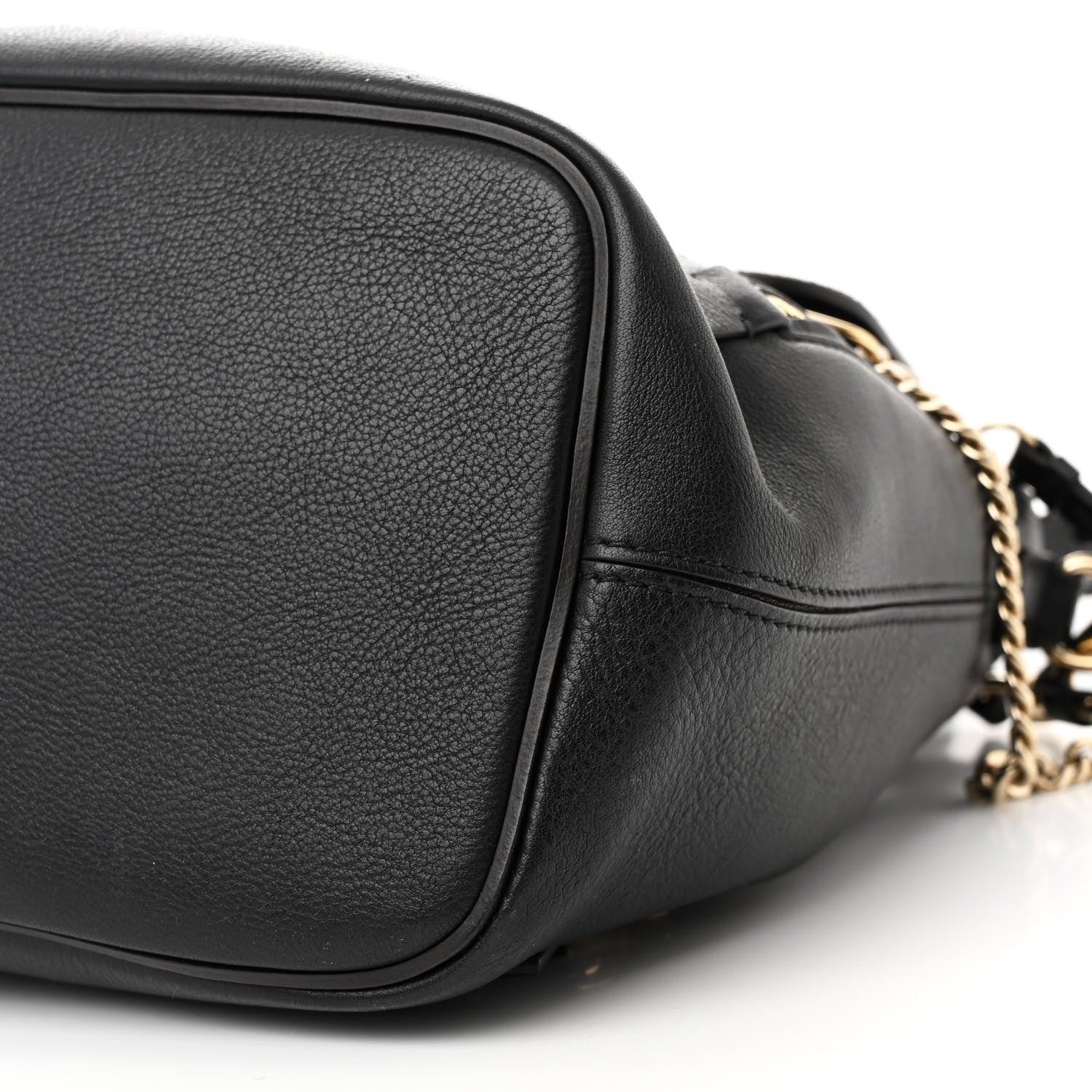 Chloe Suede Calfskin Small Faye Backpack Black 9 of 11