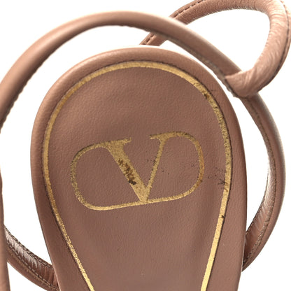 Valentino Garavani Nappa Upflair Sandals 41.5 Poudre 7 of 8