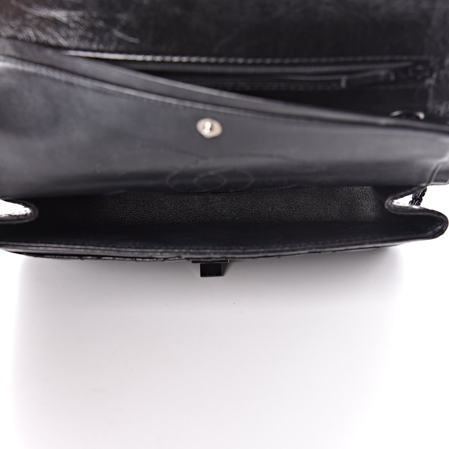 Aged Calfskin Quilted 2.55 Reissue 225 Flap So Black