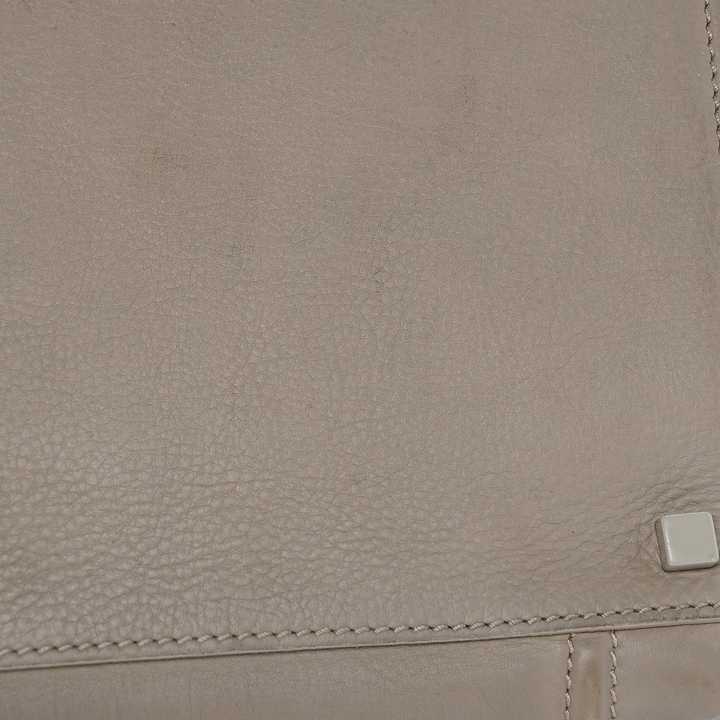 Supple Calfskin Medium Phantom Luggage Light Khaki
