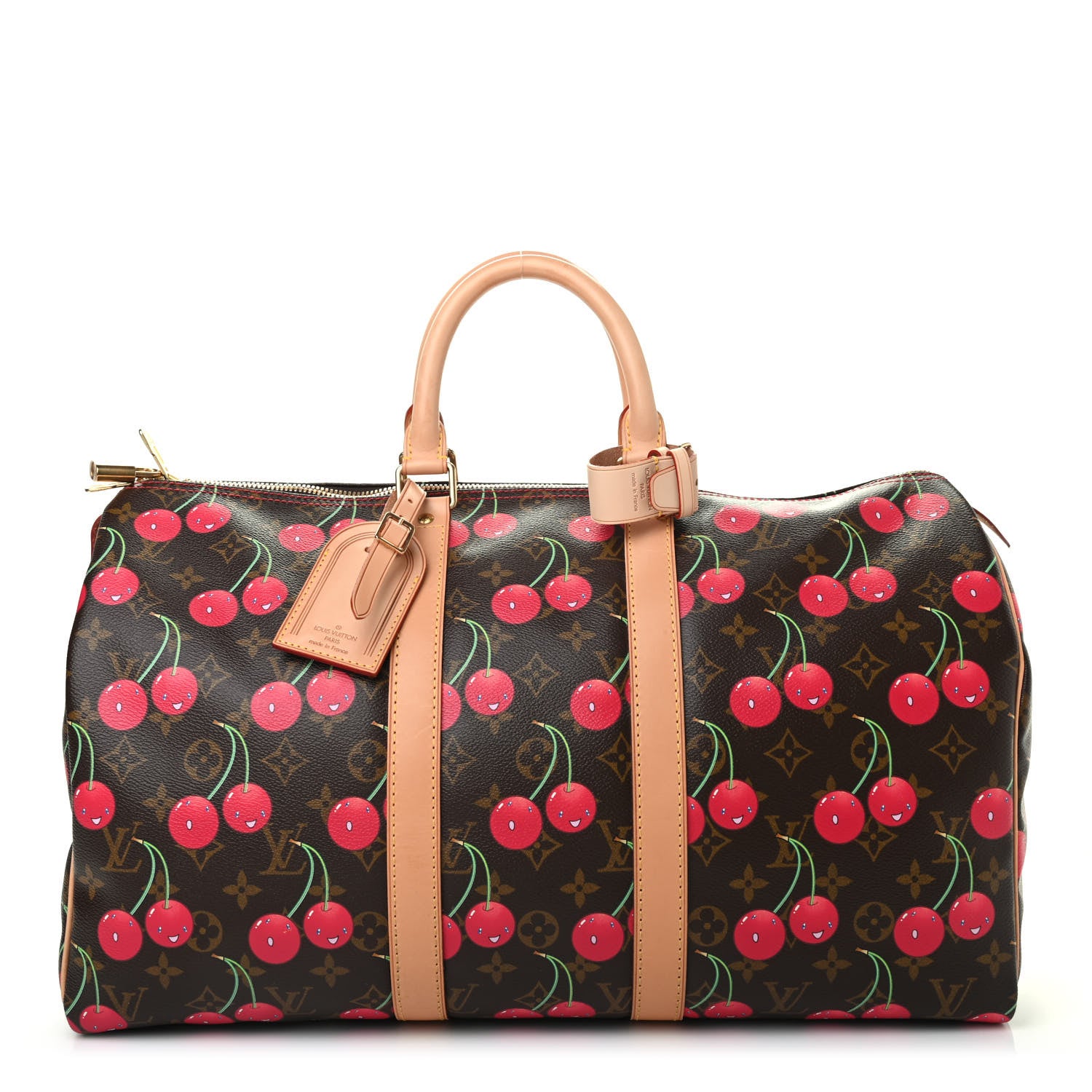Louis Vuitton Monogram Cerises Keepall 45 1 of 8