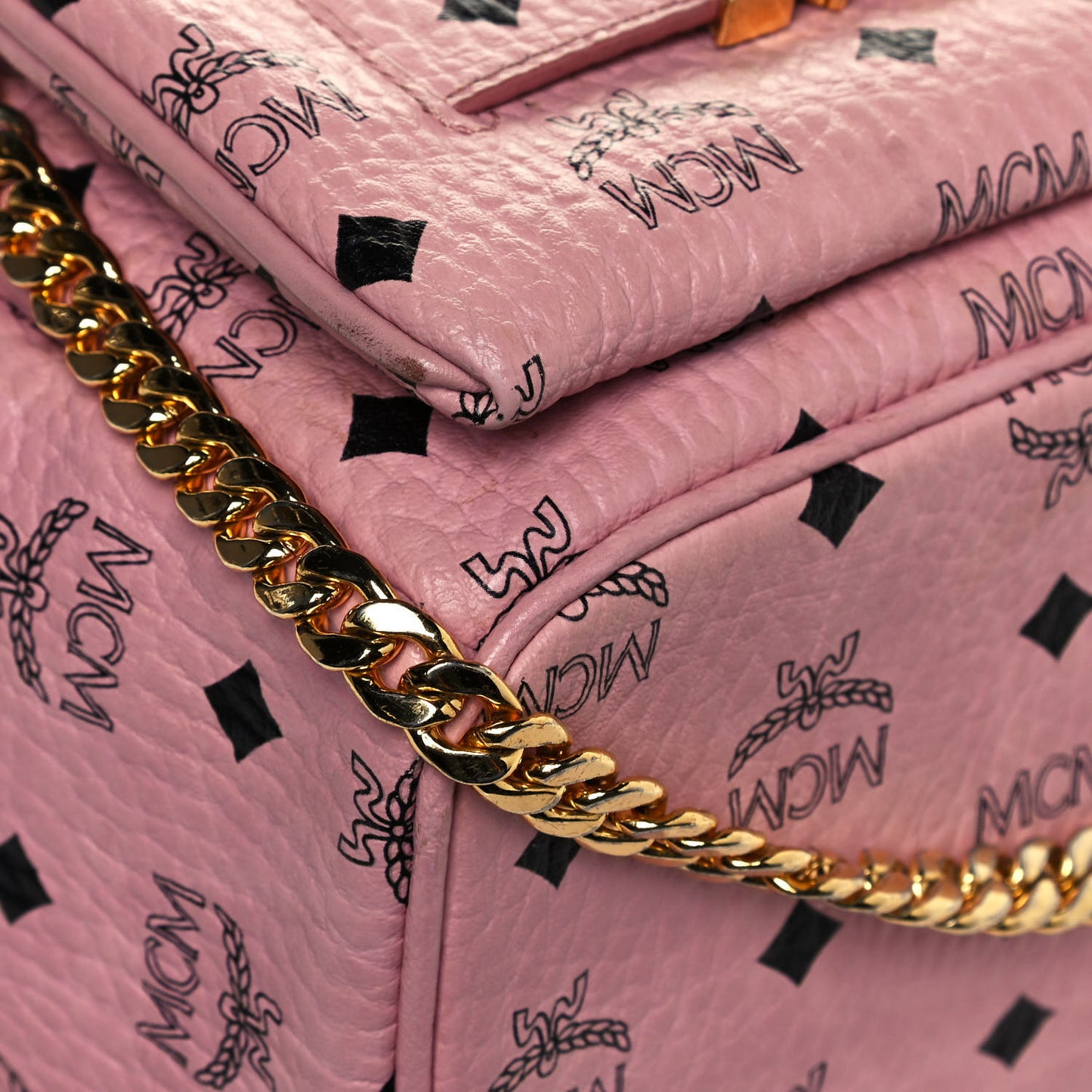 Visetos Studded Retro Trilogie Stark Backpack Pink