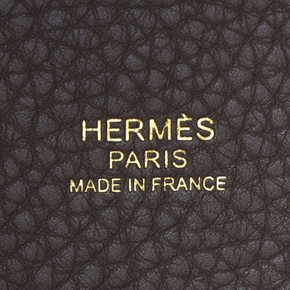 Hermes Taurillon Clemence Picotin Lock 18 PM Etoupe 8 of 10