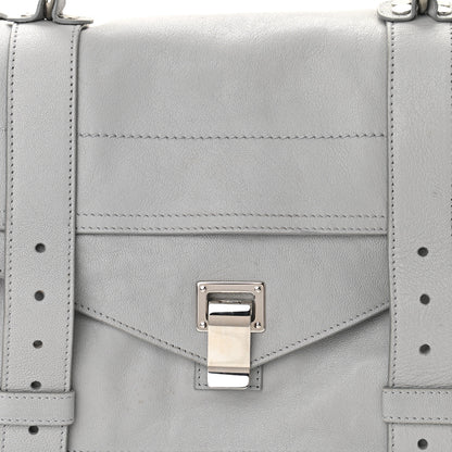 Proenza Schouler Lambskin Medium PS1 Satchel Dove Grey 8 of 10