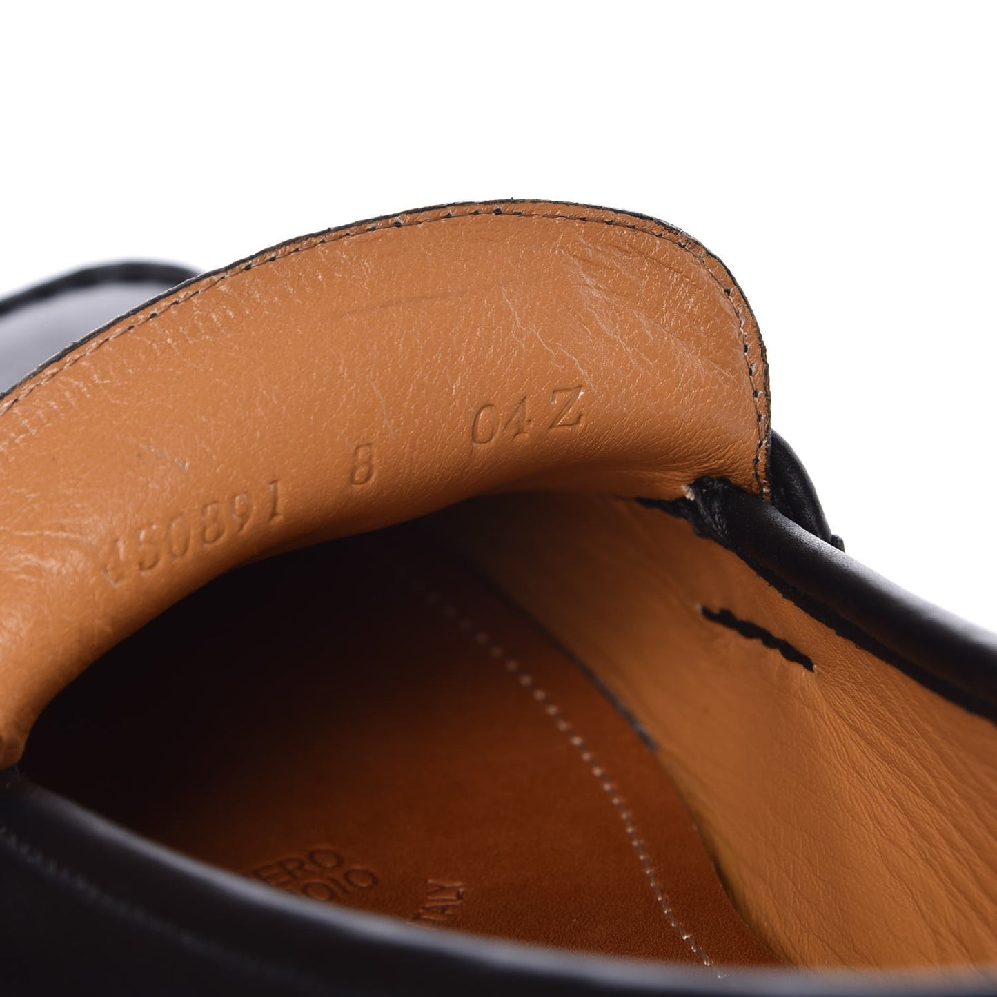 Velvety Calfskin Web Mens Noel Driver Loafers 8 Black