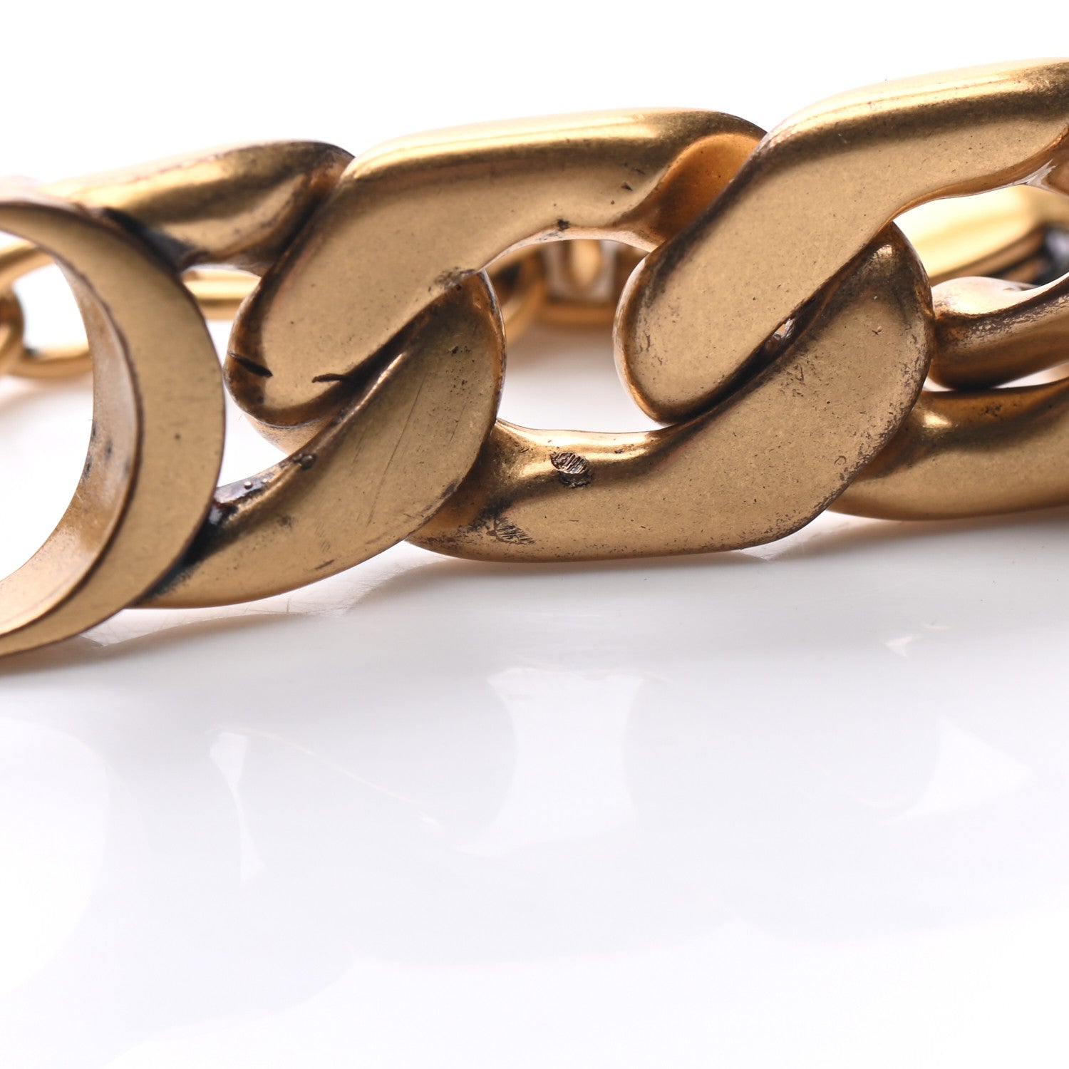 Christian Dior Metal Danseuse Etoile Chain Bracelet Gold 5 of 7