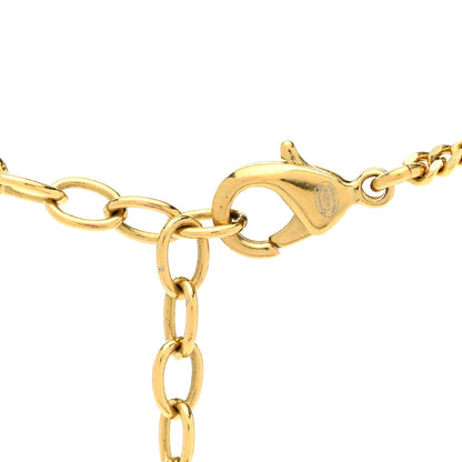 Chanel Metal CC Chain Pendant Necklace Gold 5 of 6