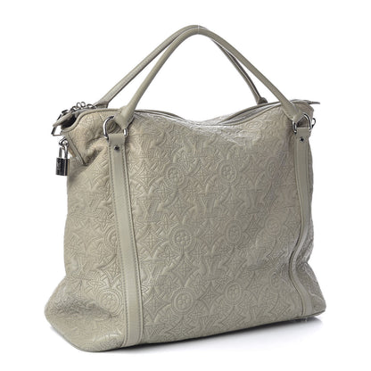 Louis Vuitton Monogram Lambskin Antheia Ixia MM Grey 3 of 11