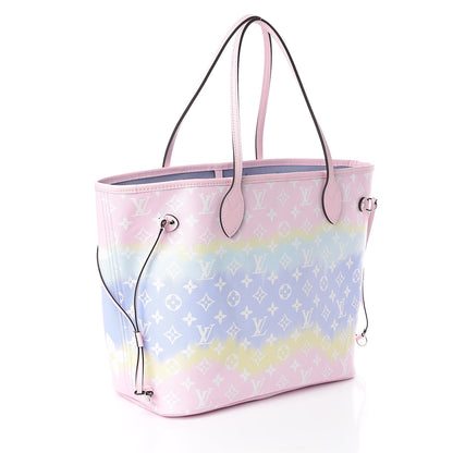 Louis Vuitton Monogram Escale Neverfull MM Pastel 3 of 10