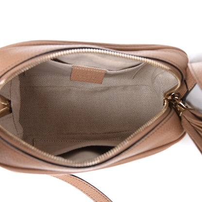 Gucci Pebbled Calfskin Small Soho Disco Bag Camelia 5 of 13