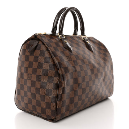 Louis Vuitton Damier Ebene Speedy 30 3 of 15