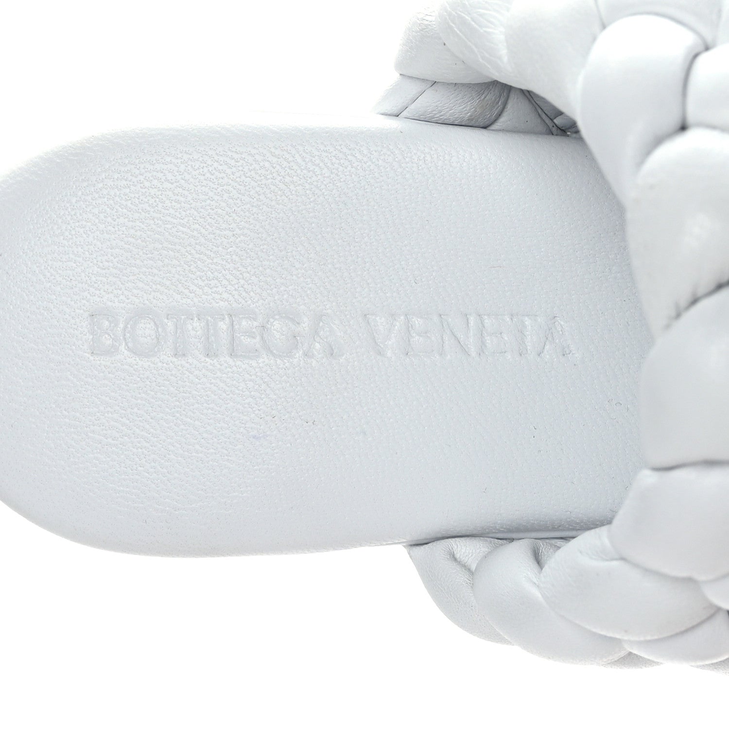 Bottega Veneta Nappa Padded Intreccio The Curve Sandals 39 Optic White 6 of 8