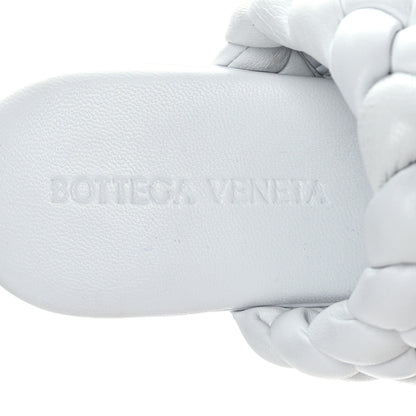 Bottega Veneta Nappa Padded Intreccio The Curve Sandals 39 Optic White 6 of 8