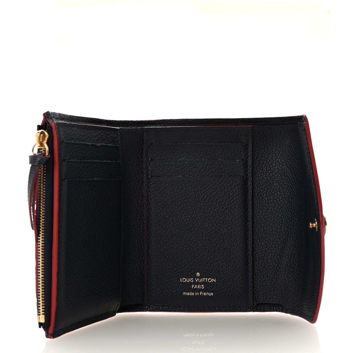 Louis Vuitton Empreinte Victorine Wallet Marine Rouge 5 of 6