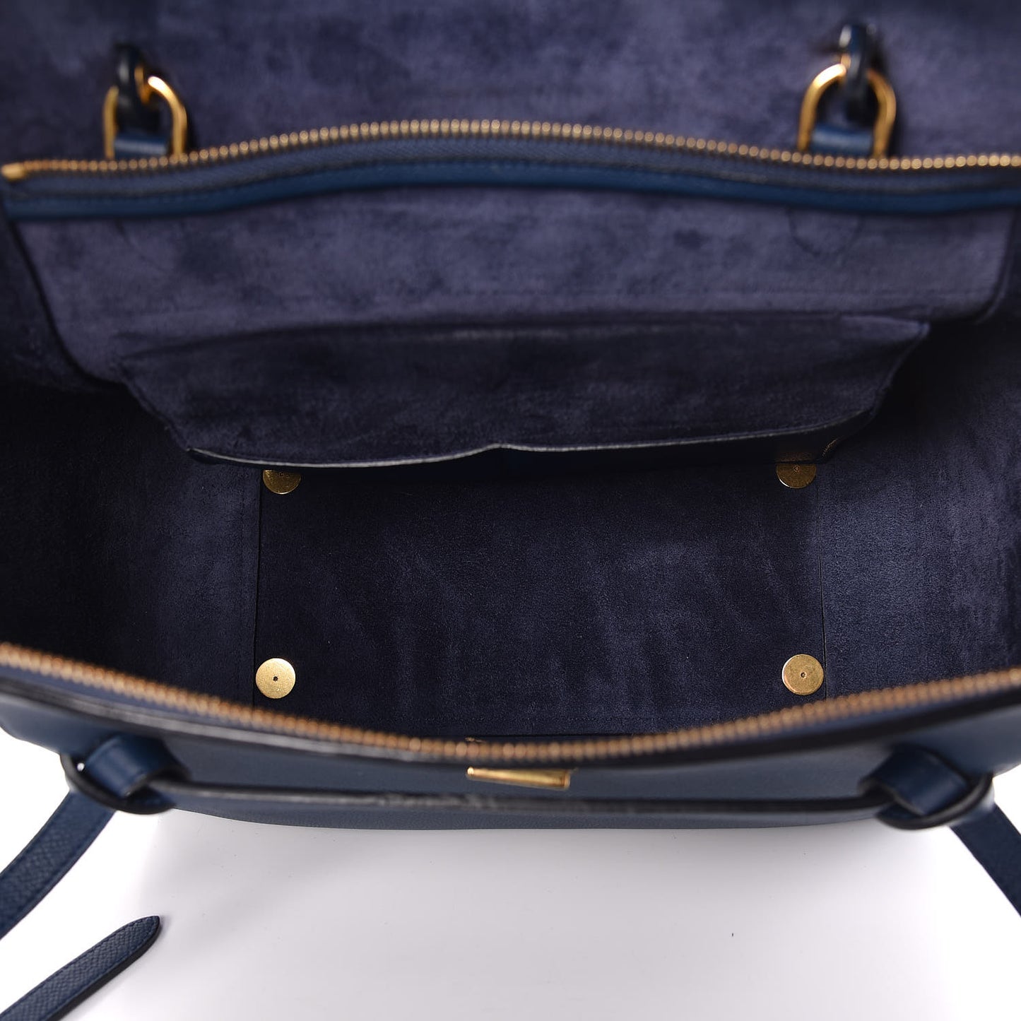 Grained Calfskin Mini Belt Bag Deepsea