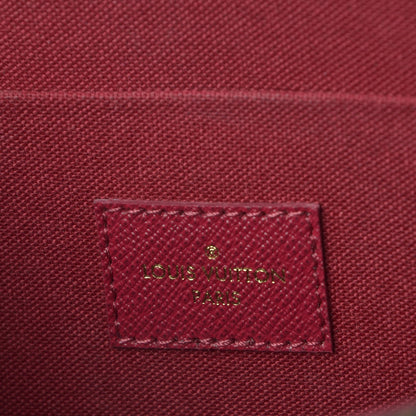 Louis Vuitton Monogram Pochette Felicie Chain Wallet Fuchsia 8 of 9