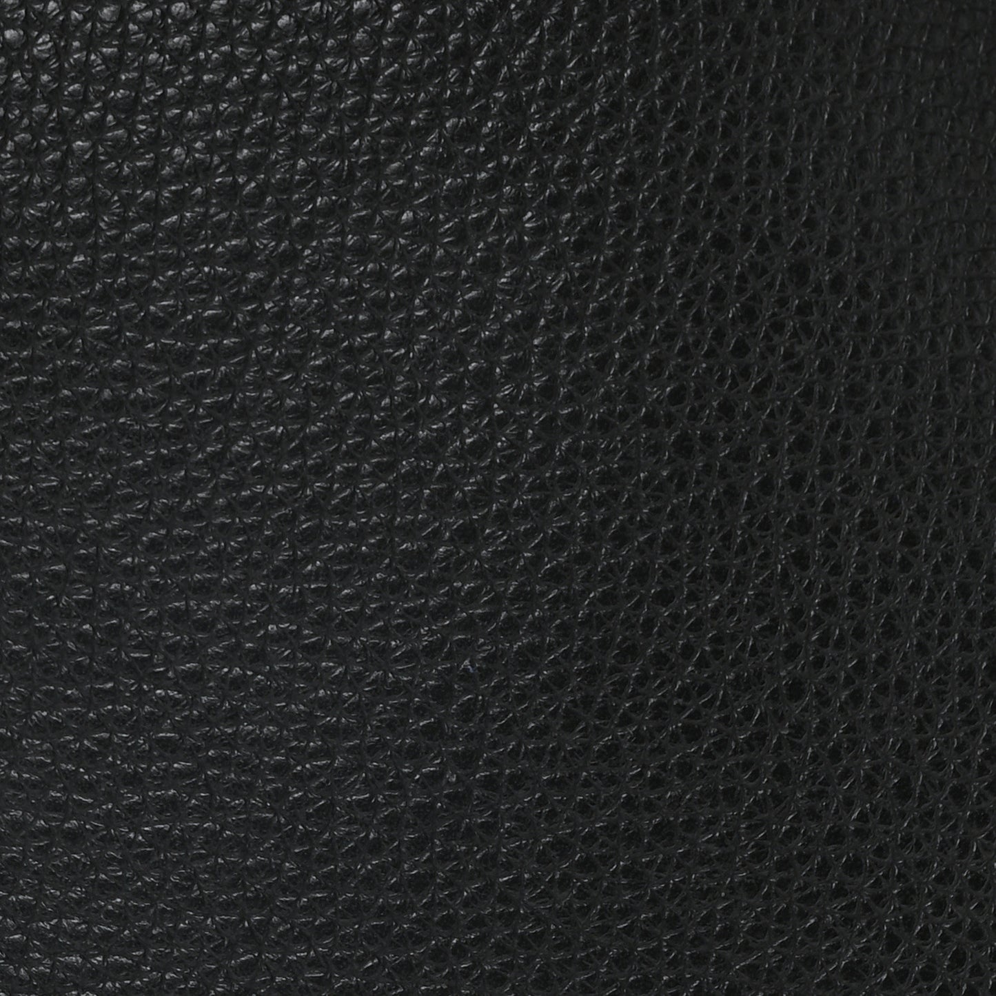 Supple Grained Calfskin Small Big Bag Black