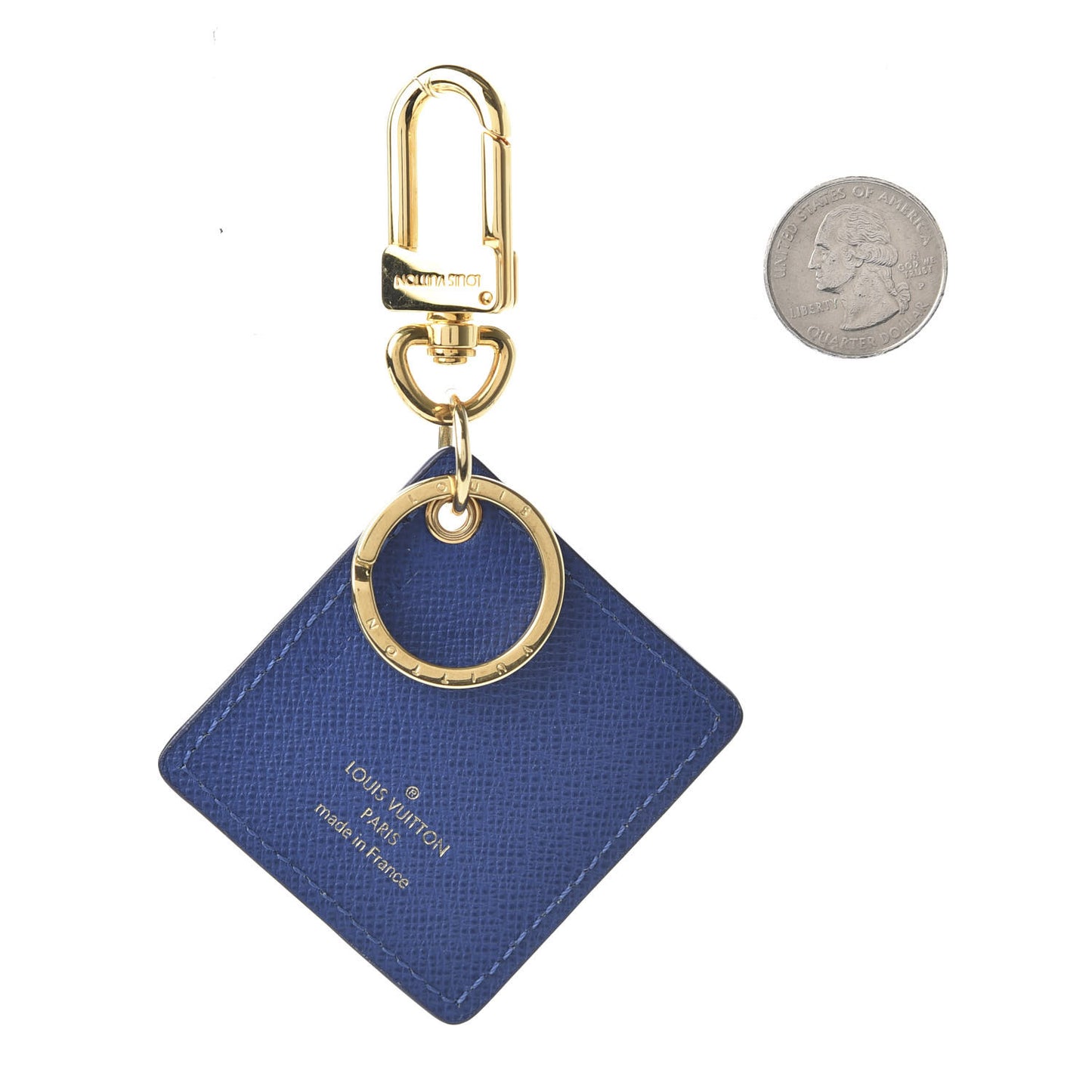 Damier Azur Illustre Groom Key Holder