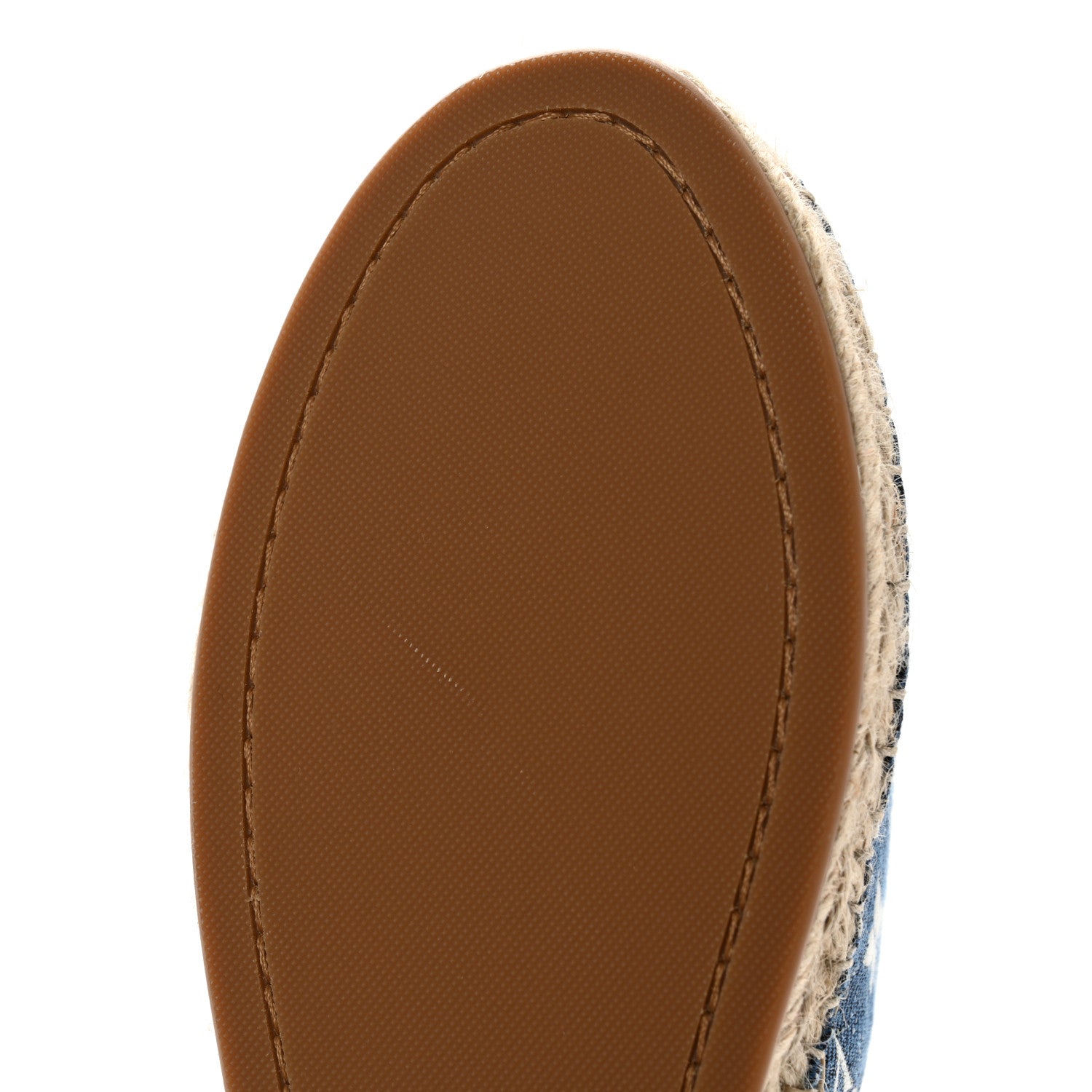 Louis Vuitton Monogram Denim Starboard Espadrille Flats 40 Blue 9 of 9