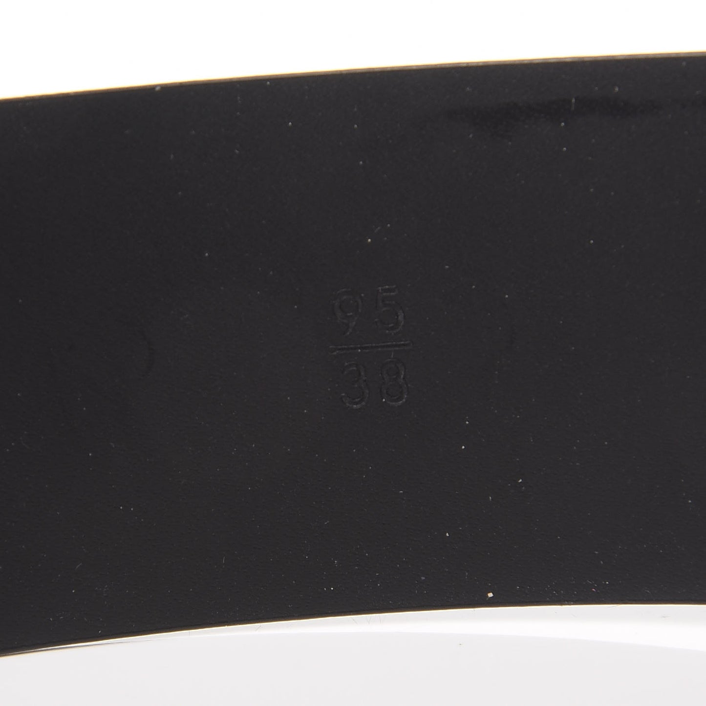 Patent Calfskin Belt 95 38 Black