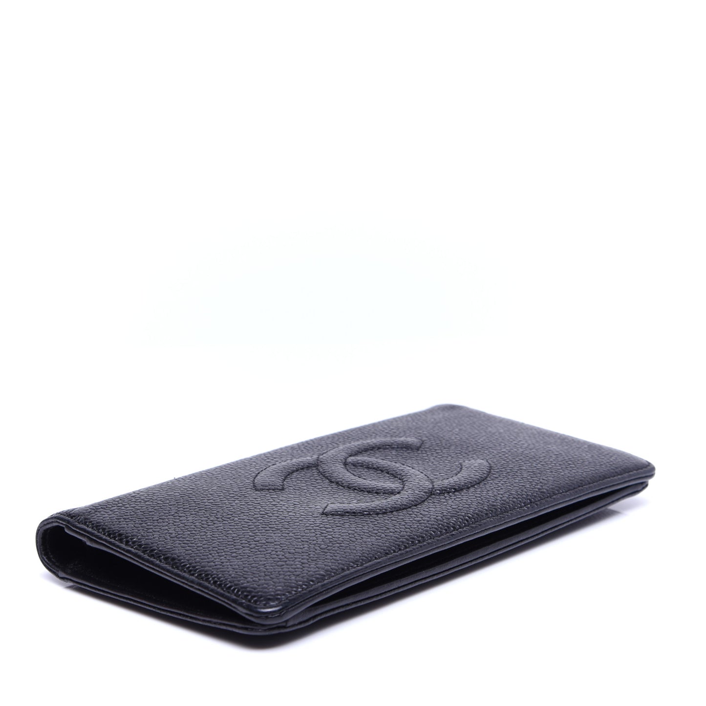 Caviar Timeless CC Yen Wallet Black