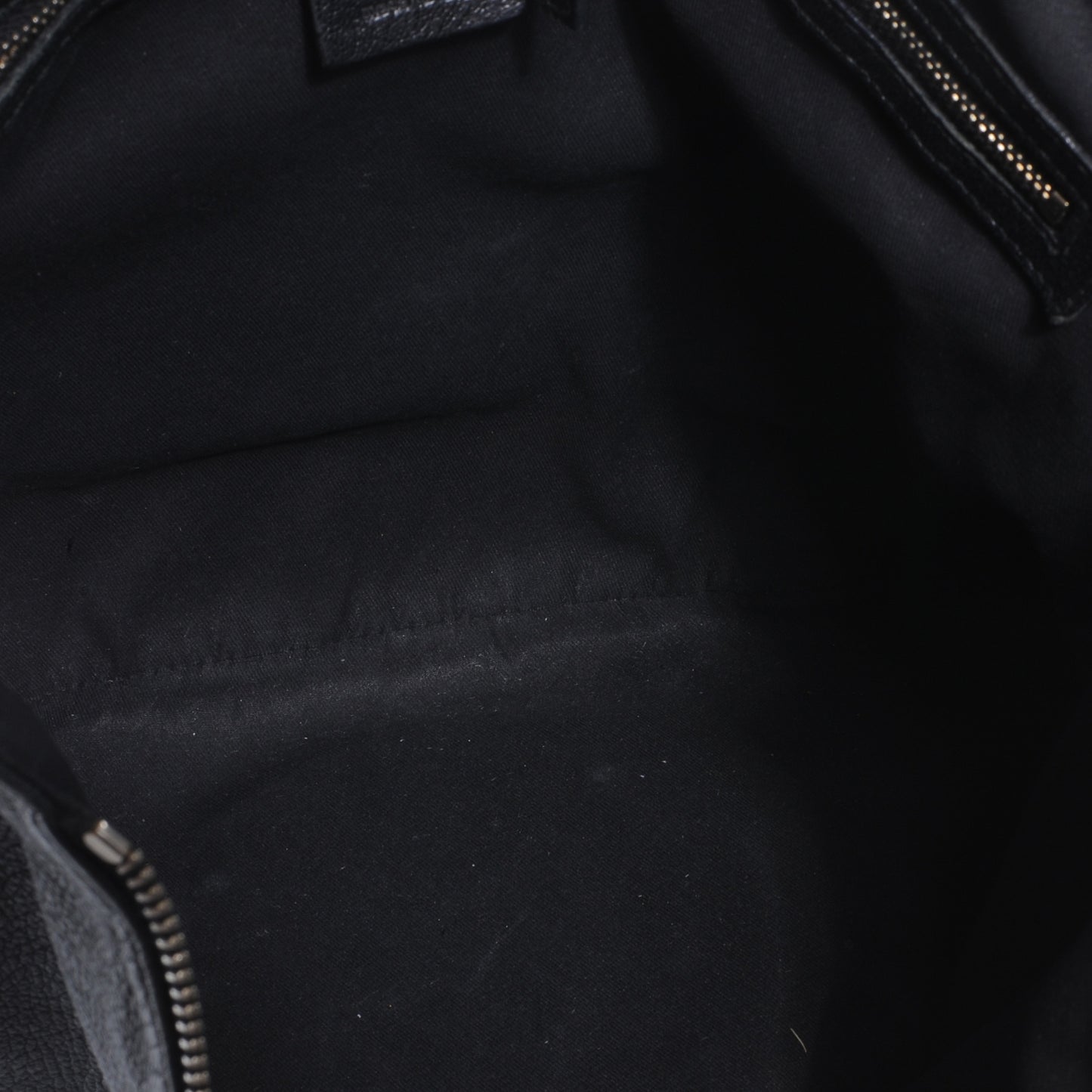 Leather Small Blondie Hobo Black