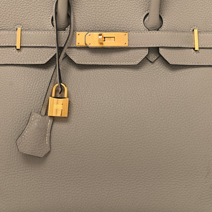 Hermes Togo Birkin 35 Gris Tourterelle 8 of 11
