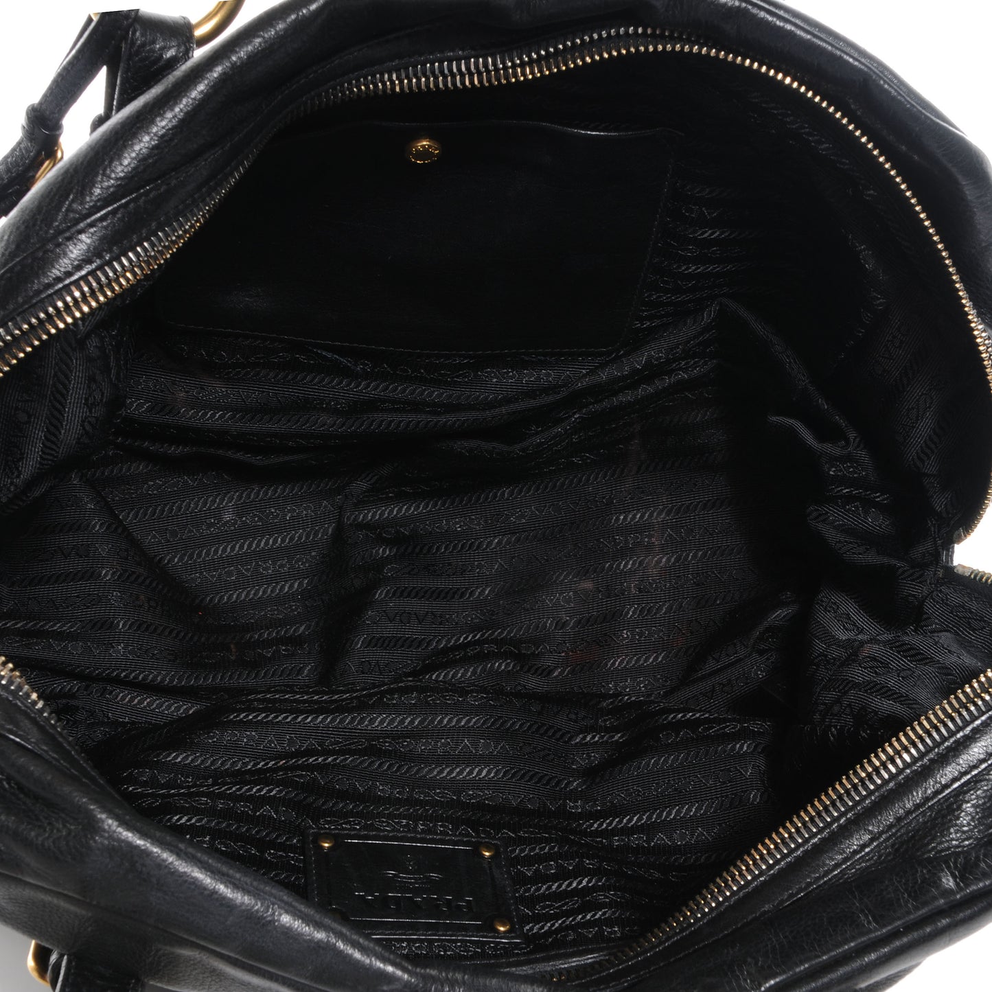 Soft Calf Bowler Bag Black