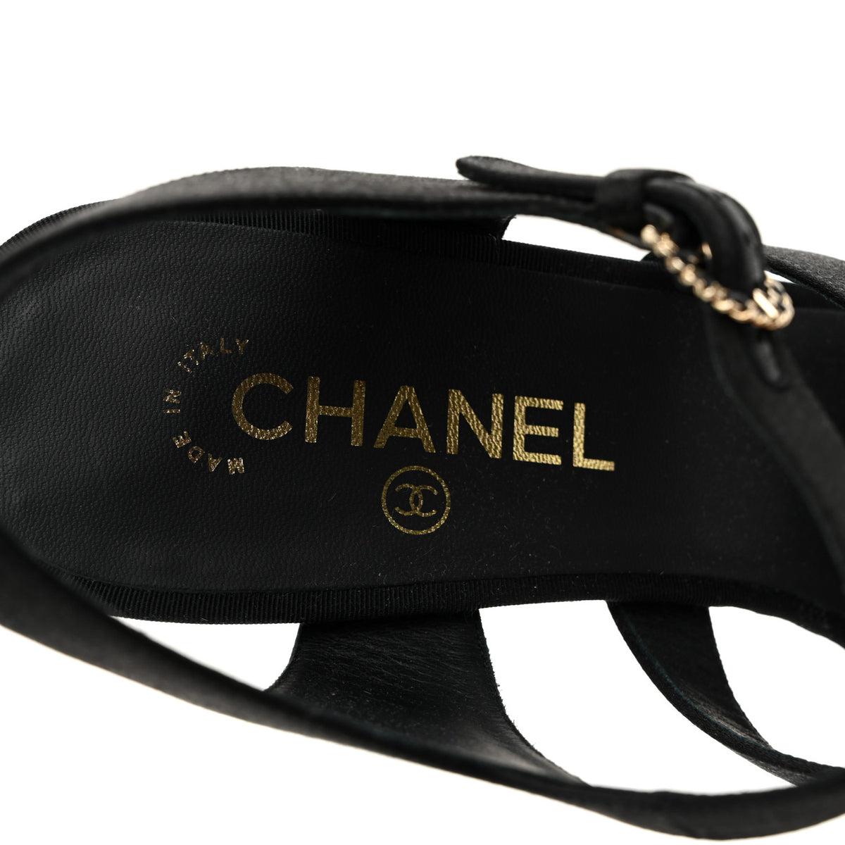 Kid Suede Pearl Sandals 42 Black